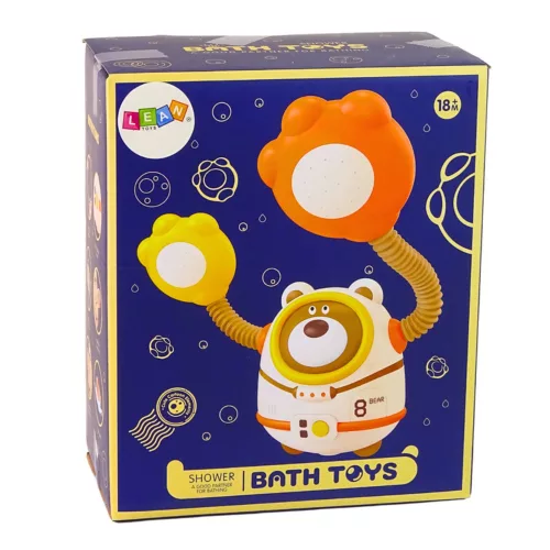 Vízijáték Cosmonaut Teddy Bear Barát minden fürdéshez
