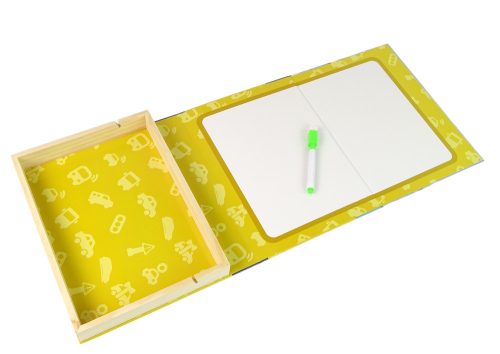 Mágneses kirakós könyv szállítási rejtvénykártyák