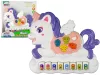 Interaktív Piano Unicorn Sound Animals Sounds Dallamok Fehér