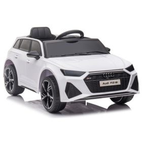 Elektromos kisautó Audi RS6 BRD-2118 fehér