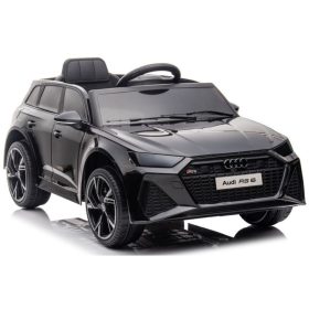 Elektromos kisautó Audi RS6 BRD-2118 fekete