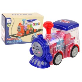 LED-es mozdony súrlódó hajtás átlátszó