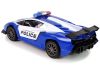 Police Racing Car Police Vehicle 1:16 LED Lights Távirányítós KÉK