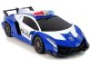 Police Racing Car Police Vehicle 1:16 LED Lights Távirányítós KÉK