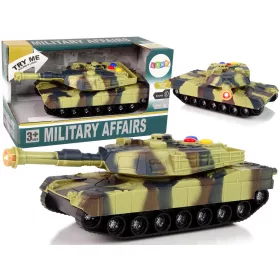 Katonai tank 1:32 Moro Brown hangjelzők