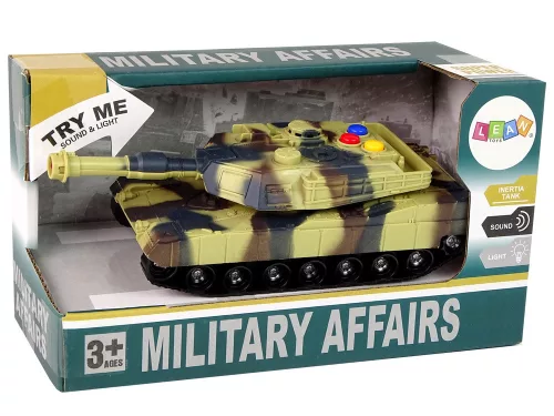 Katonai tank 1:32 Moro Brown hangjelzők