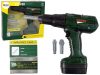 Barkácsoláshoz használható zöld akkumulátoros fúró