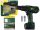 Barkácsoláshoz használható zöld akkumulátoros fúró