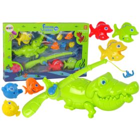   Nagy horgászkészlet horgászbottal Menjünk horgászni! 11 elem