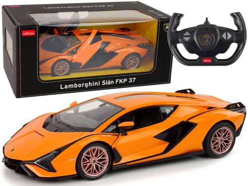 Autó R/C Lamborghini FKP 37 Rastar 1:14 Pilot Orange-ból