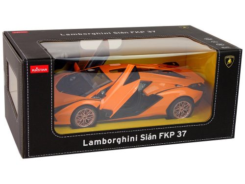 Autó R/C Lamborghini FKP 37 Rastar 1:14 Pilot Orange-ból