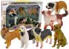 Kutyafigurák készlete Dogs of Breeds, 6 elem
