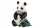 Gyűjtői figura Nagy Panda bambusszal