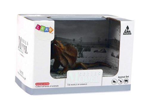 Nyakörves agama gyűjtői figurája A világ állatai