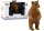 Gyűjtői figura Barna medve A világ állatai