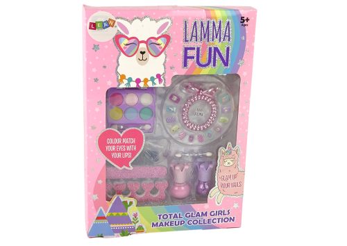 Sminkkészlet Happy Lama Minden, amire egy kis hölgynek szüksége van LAMMA FUN