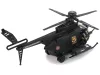 Katonai helikopter Wings Lights akkumulátorral működik