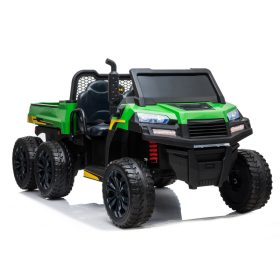 Akkumulátoros jármű A730-2 zöld-fekete 24V