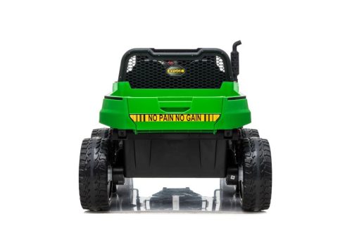 Akkumulátoros jármű A730-2 zöld-fekete 24V