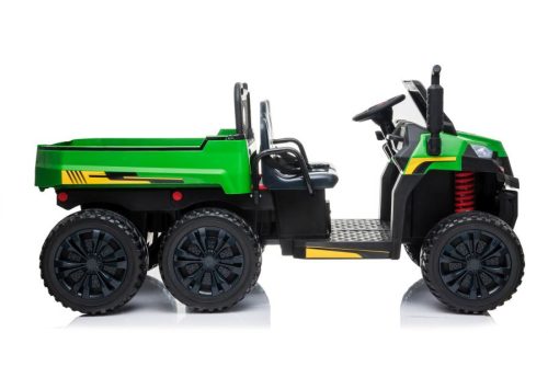 Akkumulátoros jármű A730-2 zöld-fekete 24V