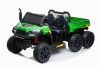 Akkumulátoros jármű A730-2 zöld-fekete 24V