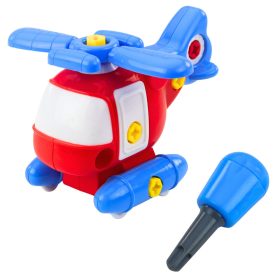   Helikopter csavarhúzó kicsavarásához gyerekeknek színes villáskulcs