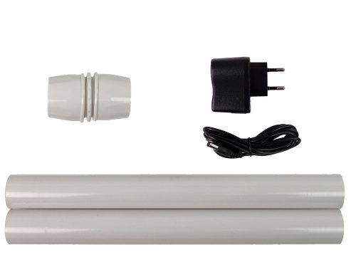 Karácsonyi dekoráció lámpás Santa White Carols fényekkel