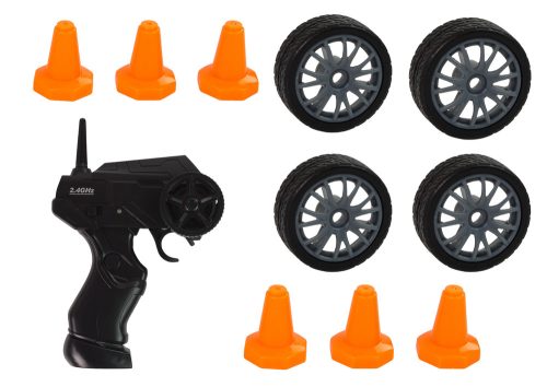DRIFT Rally Car Set+ R/C távirányító és tartozékok 15 km/h sebességig