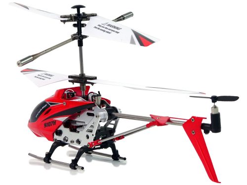 SYMA S107H 2.4G távirányítós helikopter piros