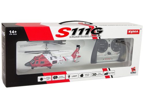 SYMA S111G helikopter + távirányító R/C GYRO