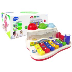 Oktatási cimbalom toddler Hammer színes golyókhoz