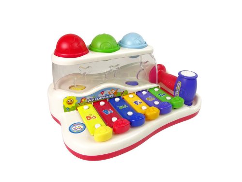 Oktatási cimbalom toddler Hammer színes golyókhoz