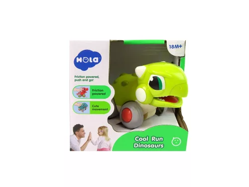 Dinoszaurusz Kerekeken Zöld ábra