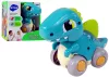 Dinoszaurusz kerekeken kék figura