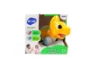 Dinoszaurusz a kerekeken sárga triceratops figura