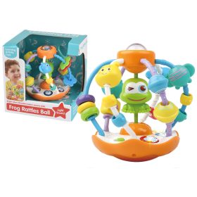 Interaktív békagolyó játék könnyűzene