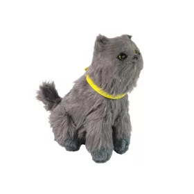   Interaktív Plüss Kitty Puha szőrme Simogatja a fejét, és tanulja meg funkcióit