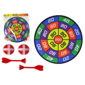 Shield Dart Game + Darts és tépőzáras labdák