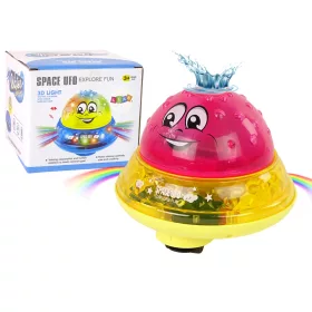Water Ball UFO diódák Happy Music Pink