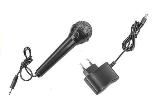 54 billentyűs szintetizátor mikrofonnal, fehér, 70 cm - HS5416 