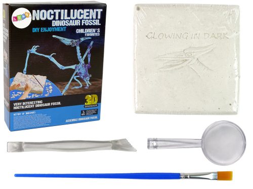 Régészeti ásatási készlet dinoszaurusz csontváz Pteranodon 3D hologram