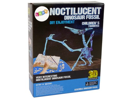 Régészeti ásatási készlet dinoszaurusz csontváz Pteranodon 3D hologram