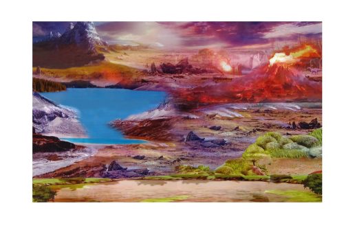 Nagy figurakészlet Vadon élő állatok Safari + Kiegészítők 34 elem