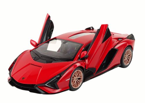 Autó R/C Lamborghini Sian FKP 37 Rastar 1:14 Red távirányítóval