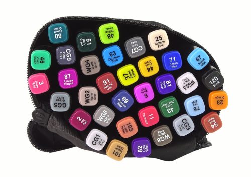 Touch PRO marker toll készlet 36 db-os táska alkoholos markerek