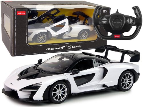 Autó R/C McLaren Senna Rastar 1:14 fehér távirányítóval