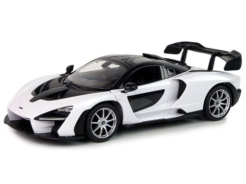 Autó R/C McLaren Senna Rastar 1:14 fehér távirányítóval