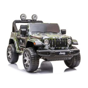   Elektromos ráhajtható autó Jeep Wrangler Rubicon DK-JWR555 Camo