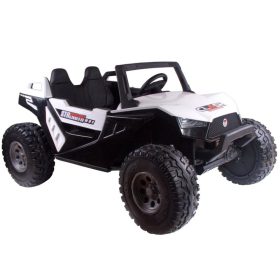 Akkumulátoros autó SX1928 fehér 24V