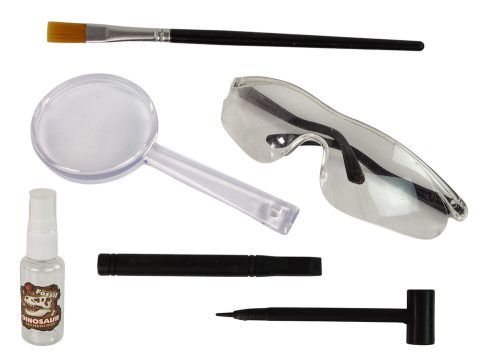 Régészeti 2 az 1-ben dinoszaurusz csontváz Tyrannosaurus készlet